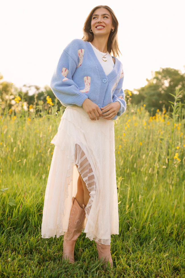 Marcy Cream Lace Skirt - Terpint