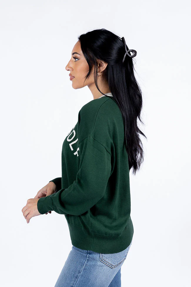 Malibu Golf Club Green Lightweight Sweater FINAL SALE - Terpint