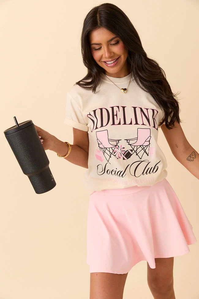 Sideline Social Club Ivory Graphic Tee - Terpint
