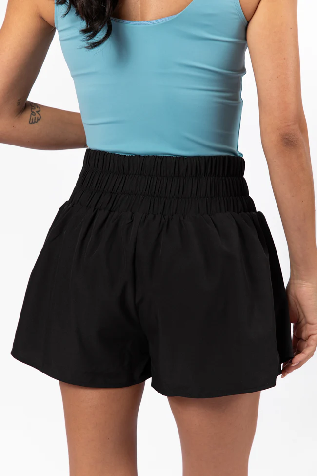 Fast Track Black Active Skort FINAL SALE - Terpint