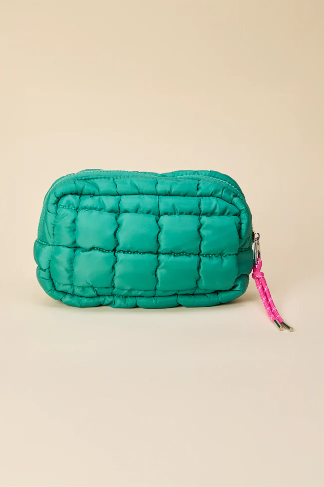 Haylie Green Quilted Mini Bag - Terpint
