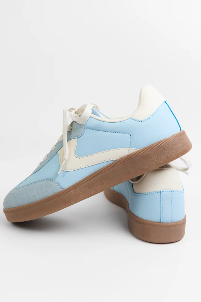 Tiffany Light Blue Swirl Sneakers - Terpint