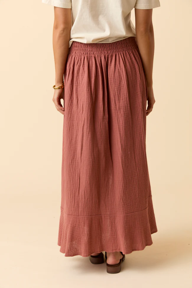 Ember Toffee Maxi Skirt - Terpint