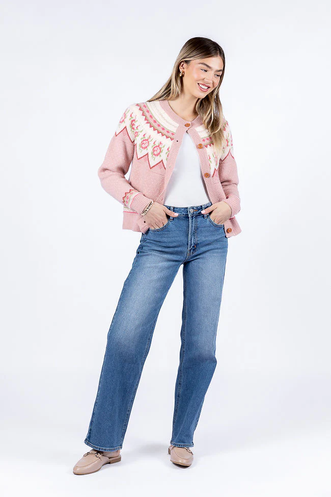 Cosette Medium Wash Relaxed Jeans - Terpint