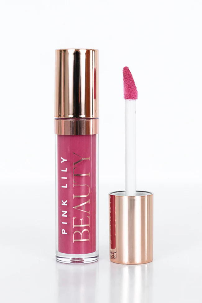 Pink Lily Beauty Blooming Gloss Tinted Lip Oil - Perfectly Pink FINAL SALE - Terpint