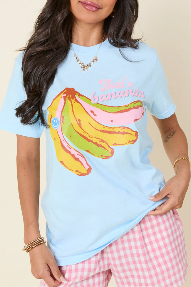 That's Bananas Chambray Graphic Tee - Terpint