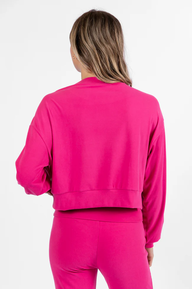 In A Dream Pink Super Soft Pullover FINAL SALE - Terpint