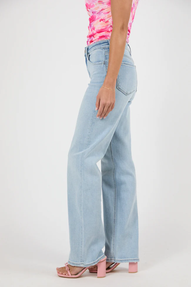 Kati Light Wash Slim Relaxed Stretch Jeans SALE - Terpint