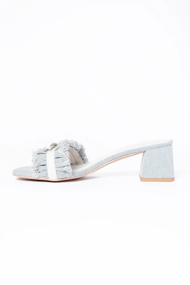 Delanie Denim Heels FINAL SALE - Terpint