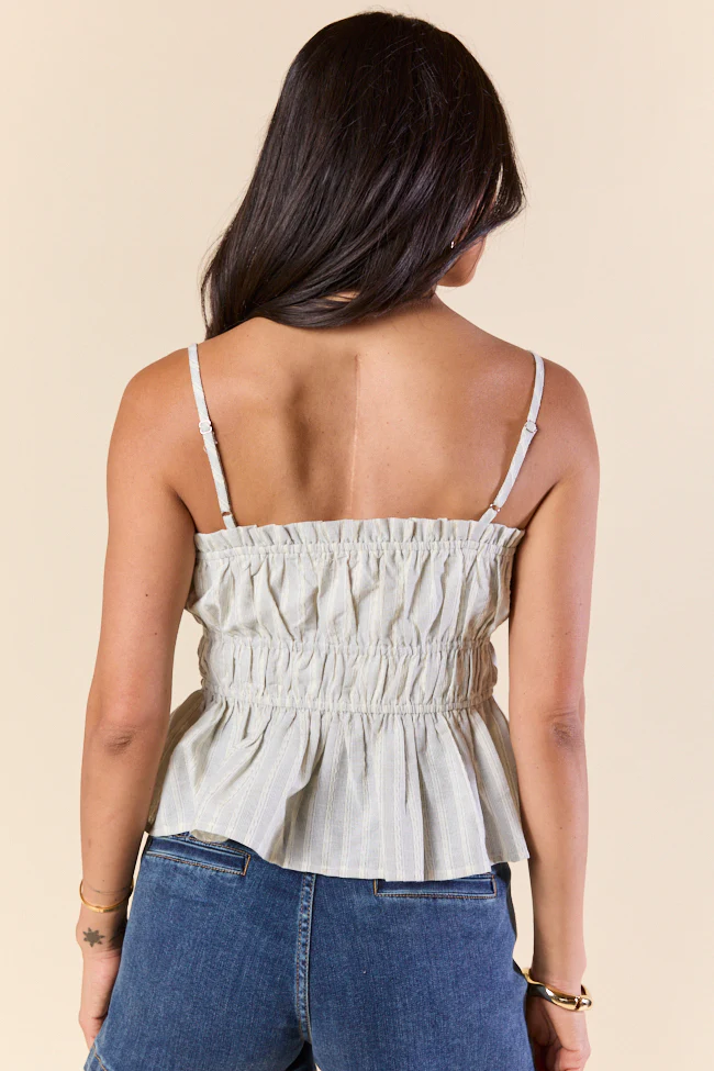 Soft Side Neutral Babydoll Tank Top FINAL SALE - Terpint