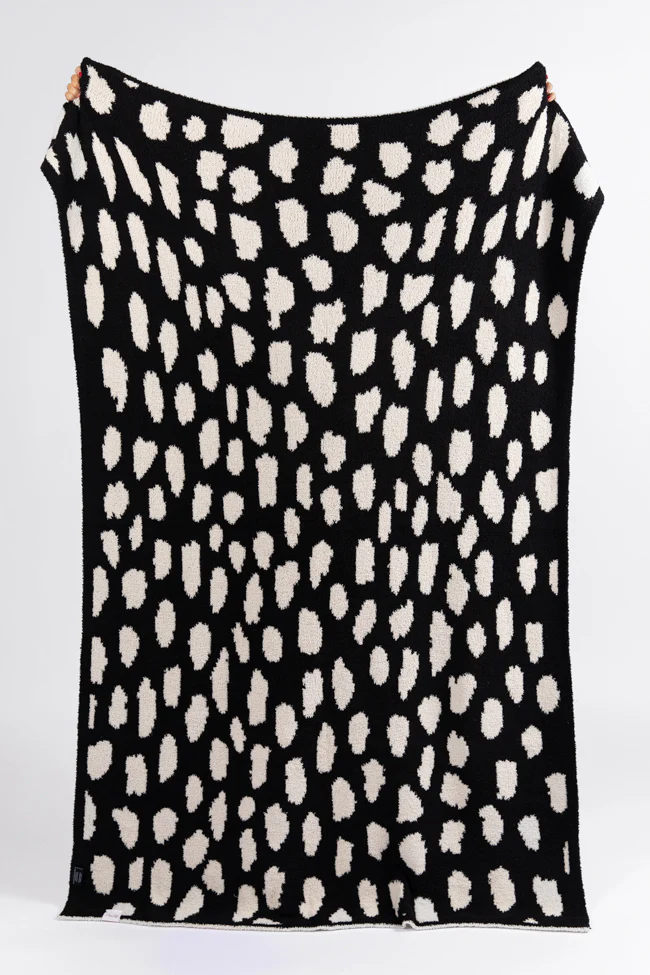 Make Me Believe Small Leopard Spotted Blanket FINAL SALE - Terpint