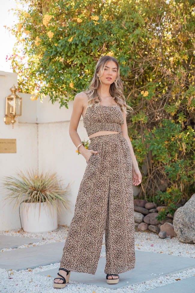 Heart of Paradise Leopard Two Piece Set FINAL SALE - Terpint