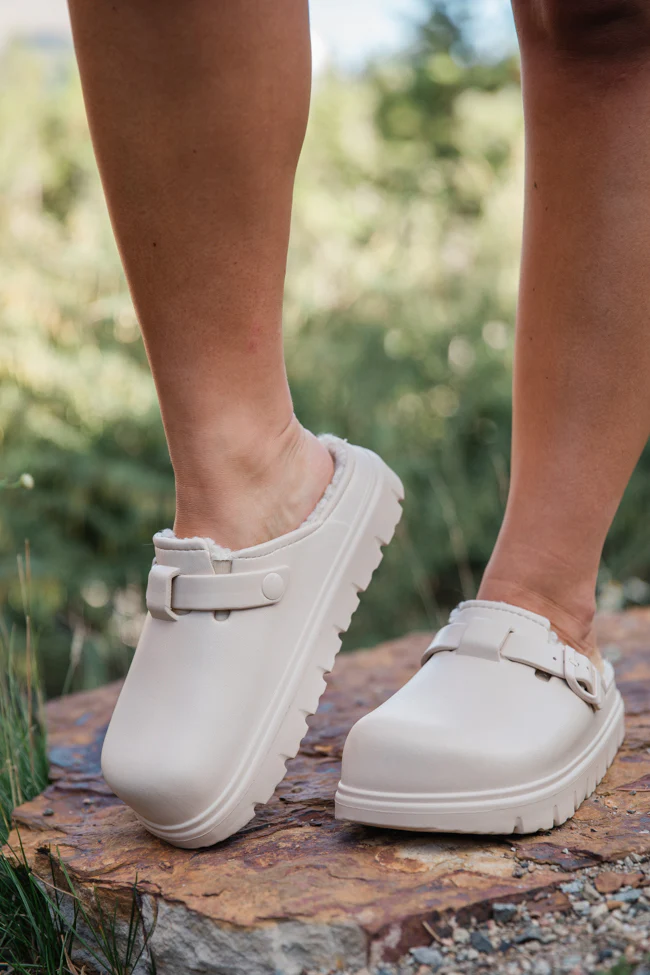 Palmer Rubber Sherpa Lined Slip-on Clogs FINAL SALE - Terpint