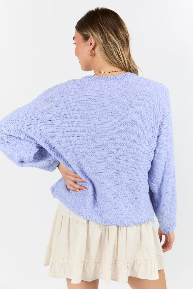 Afternoon Bliss Blue Light Weight Cardigan FINAL SALE - Terpint
