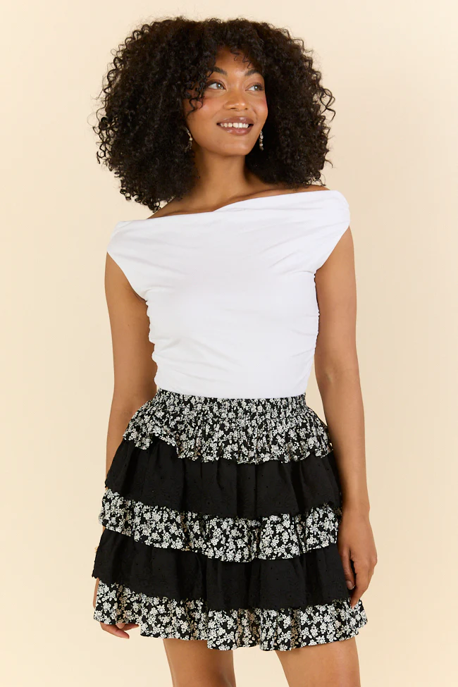 Off Topic Cream Ruched Off The Shoulder Knit Top DOORBUSTER - Terpint