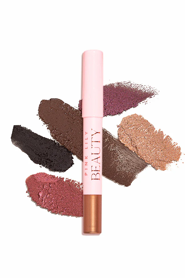 Pink Lily Beauty Eye Want It All Multi Eyeshadow and Eyeliner - Copper Rose FINAL SALE FINAL SALE - Terpint