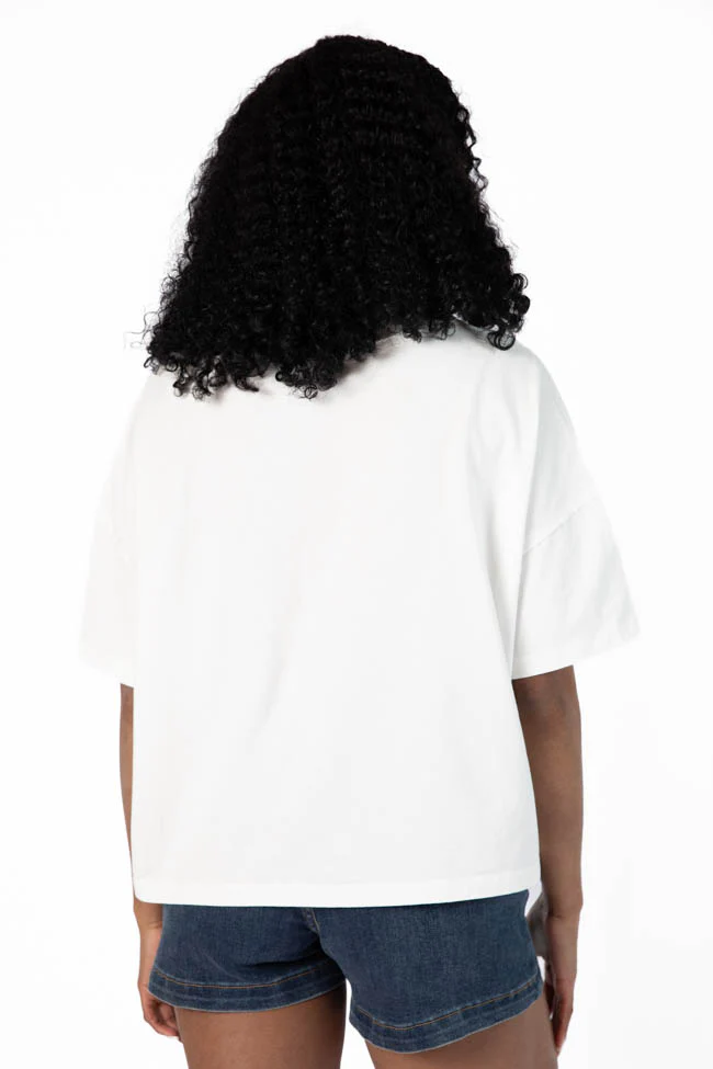 Perfect Staple Ivory Soft Knit Pocket Tee - Terpint