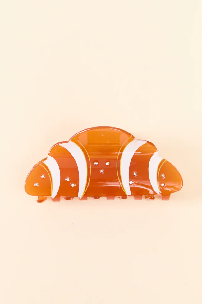 Brown Croissant Claw Clip FINAL SALE - Terpint