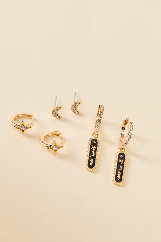 Celestial Gold Earring Set - Terpint