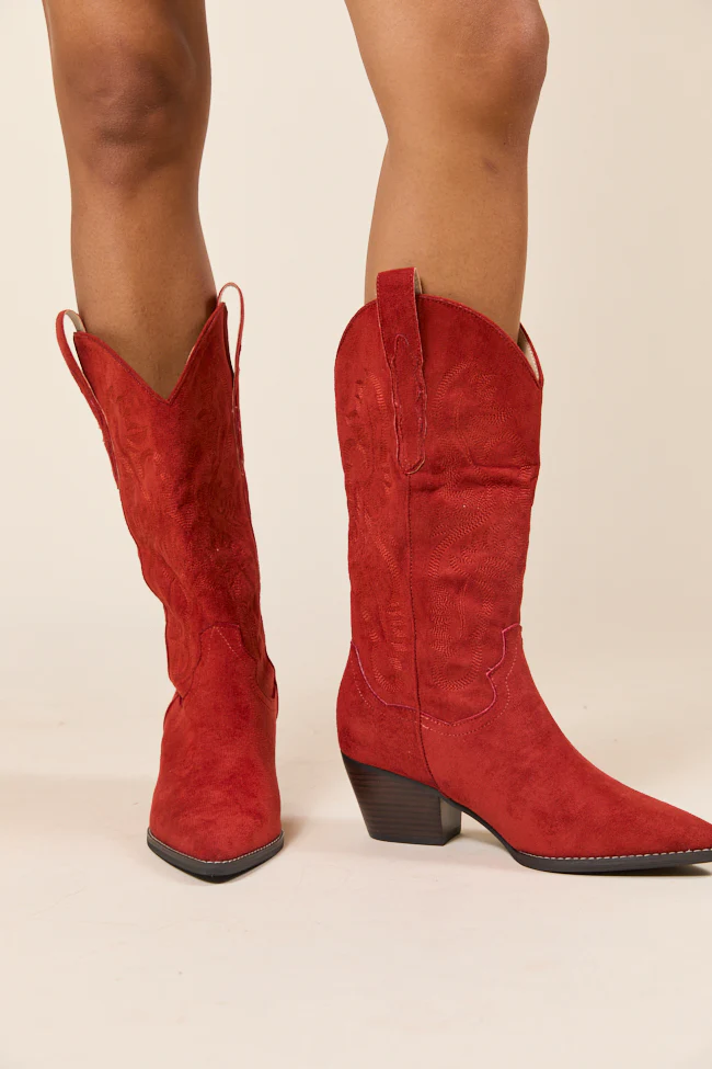 Patsy Red Cowboy Boots - Terpint