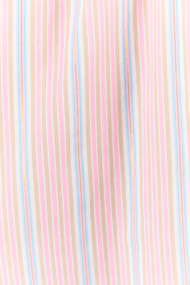 All Day Long Multi Striped One Shoulder Mini Dress SALE - Terpint