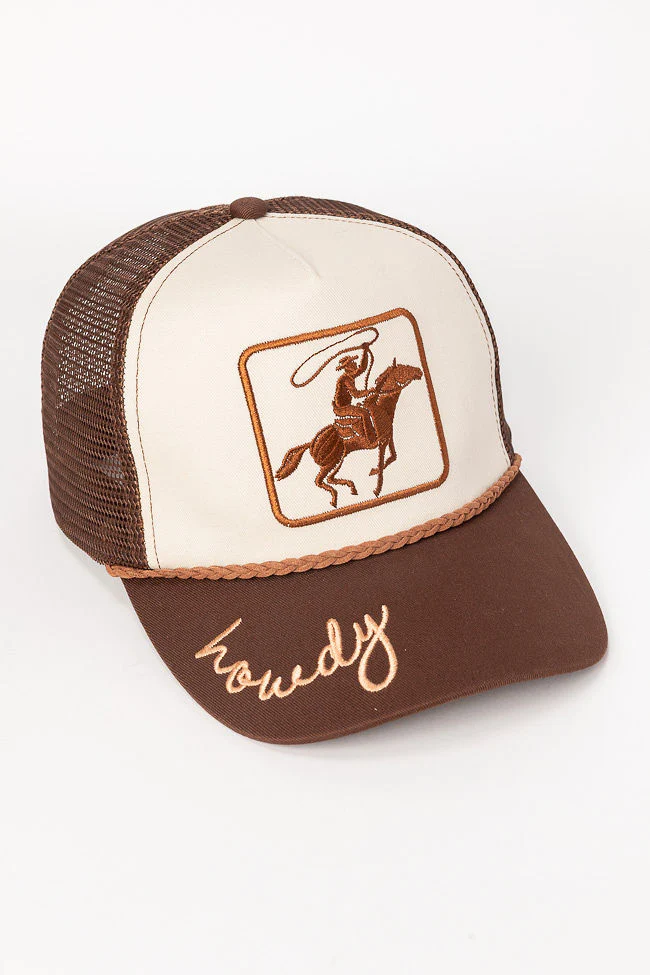 Cowboy Brown Two Tone Baseball Hat - Terpint