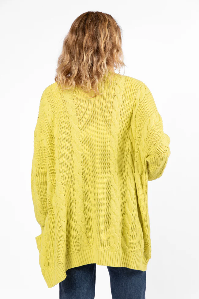 Won't Change My Heart Matcha Cardigan FINAL SALE - Terpint