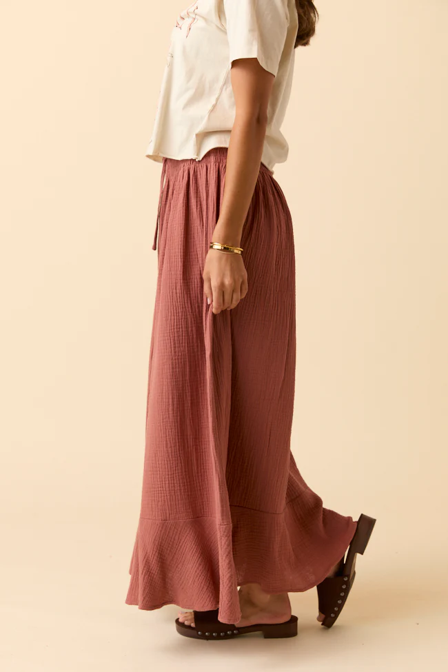 Ember Toffee Maxi Skirt - Terpint