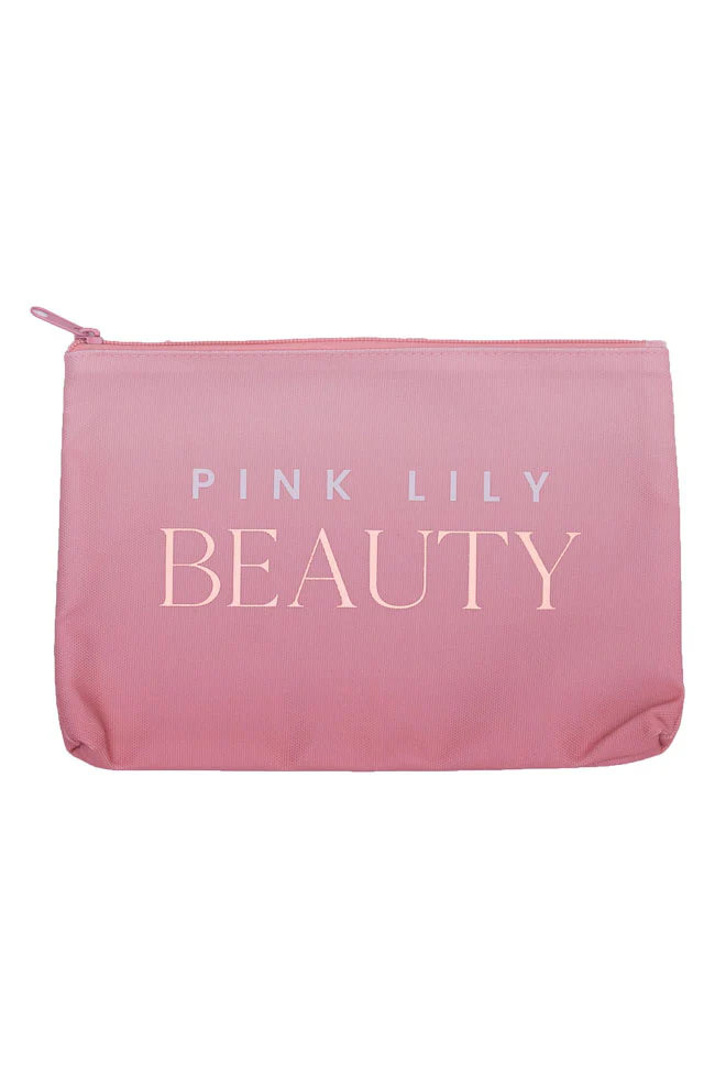Pink Lily Beauty Bag FINAL SALE - Terpint