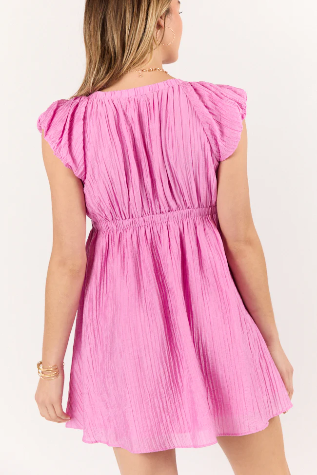 Southernmost Charm Pink Mini Dress - Terpint