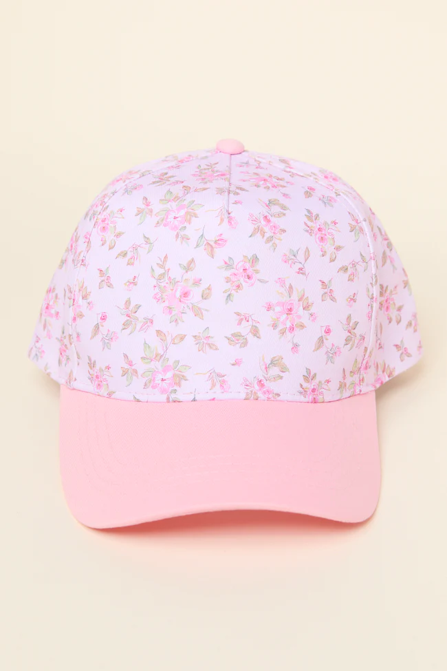 Pink Floral Trucker Hat - Terpint