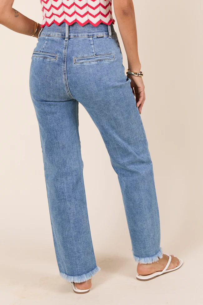 Wendy Medium Wash Boot Cut Jeans - Terpint