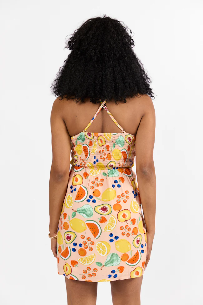 Undeniable Growth Multi Icon Print Mini Dress FINAL SALE - Terpint