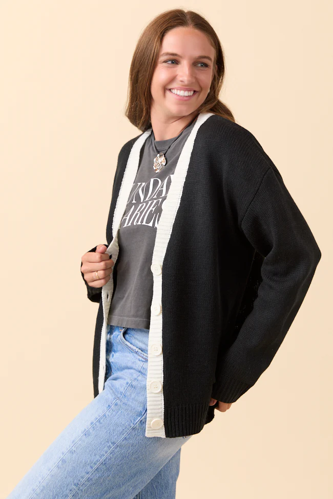 Annabelle Black and White Skull Cardigan - Coming Soon - Terpint