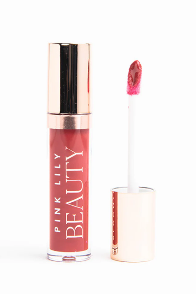 Pink Lily Beauty Blooming Gloss Tinted Lip Oil - Berry Bold FINAL SALE - Terpint