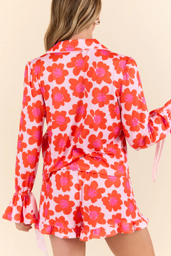 Blooming Bright Night Floral Pajama Set FINAL SALE - Terpint