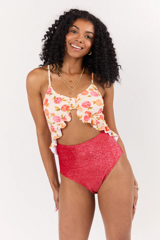 Citrus Grove One Piece Swimsuit FINAL SALE - Terpint