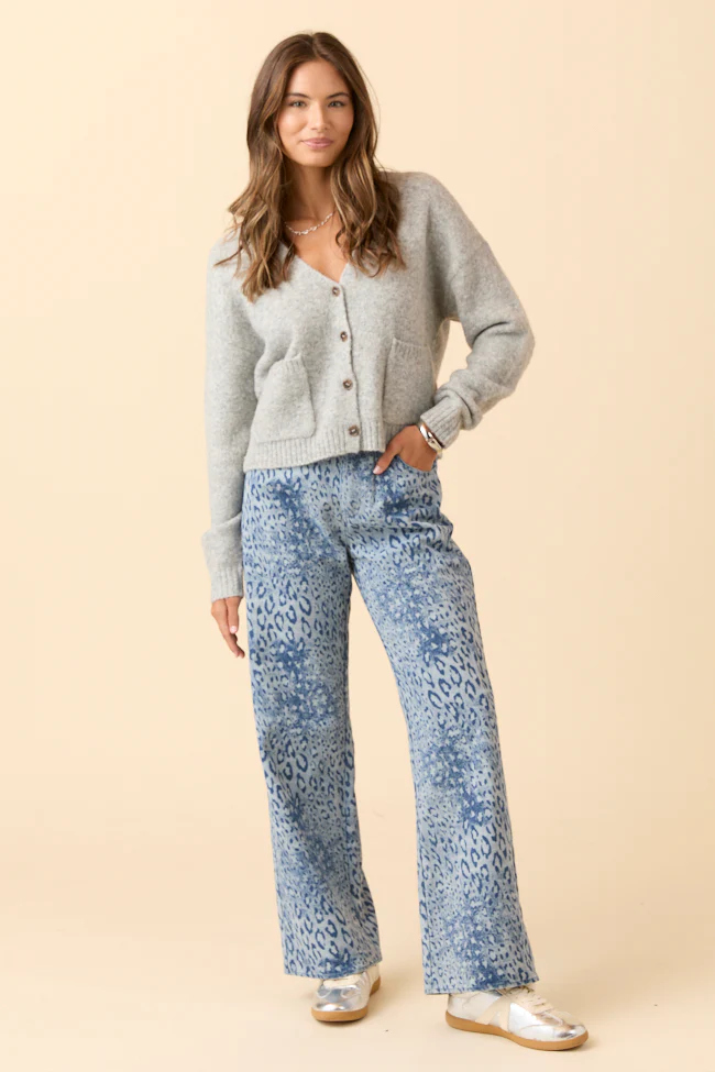 Scarlett Leopard Print Jeans - Terpint