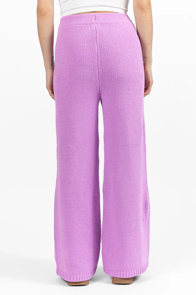 Cozy For Keeps Lavender Lounge Pants FINAL SALE - Terpint