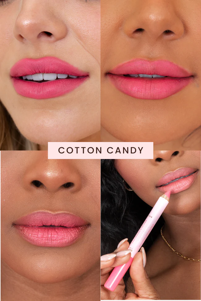 Pink Lily Beauty Double Bloom Dual Lipstick & Lip Liner - Cotton Candy FINAL SALE - Terpint