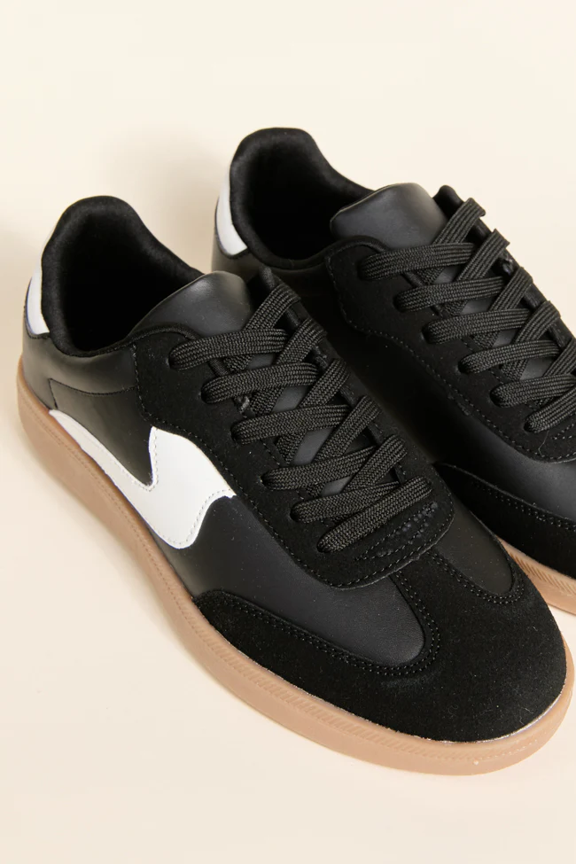 Tiffany Black Swirl Sneakers SALE - Terpint