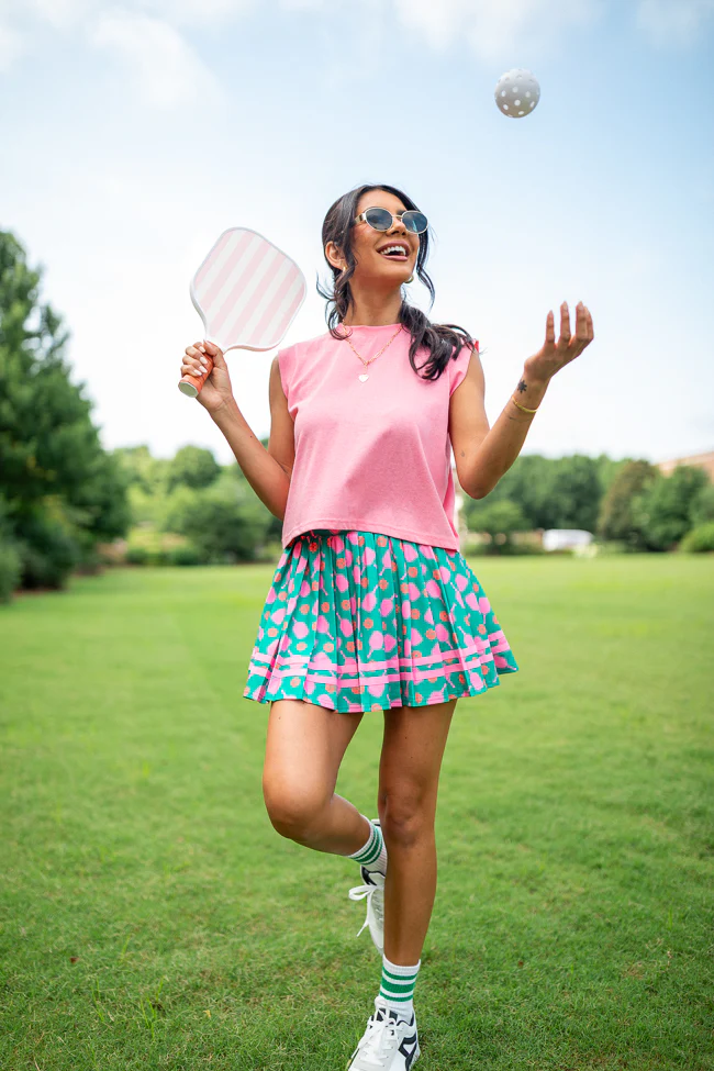 Beverly Pickleball Printed Pleated Skirt - Terpint
