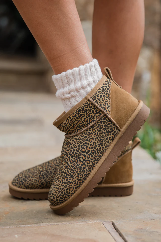 Georgia Leopard Mini Boot FINAL SALE - Terpint