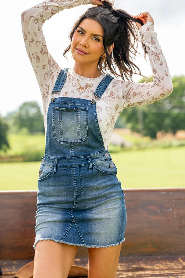 Kalani Denim Overall Dress - Terpint