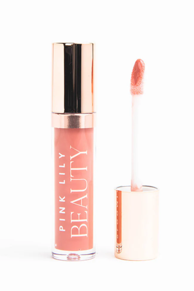 Pink Lily Beauty Blooming Gloss Tinted Lip Oil - Rose Glow FINAL SALE - Terpint
