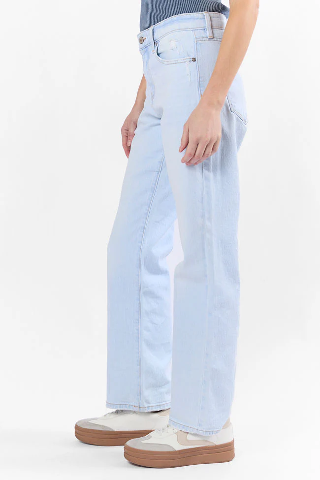 Taylor Light Wash Mid Rise Baggy Jeans FINAL SALE - Terpint
