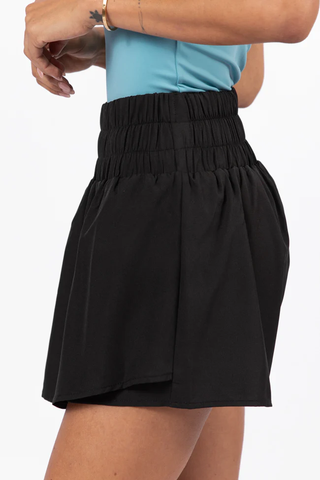 Fast Track Black Active Skort FINAL SALE - Terpint