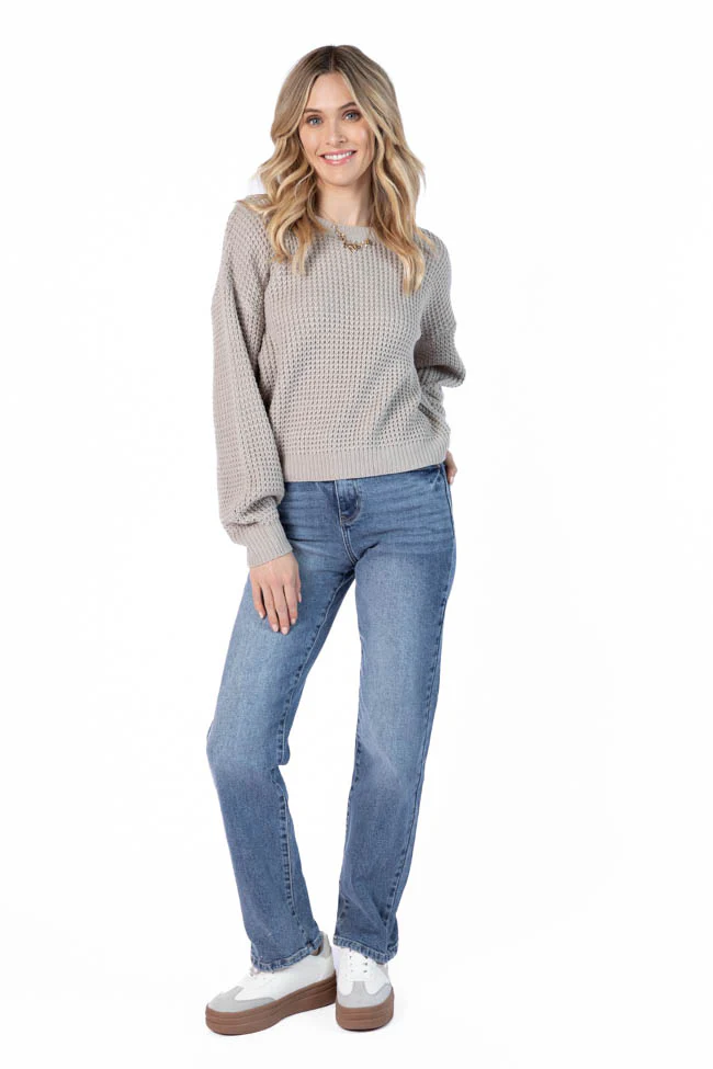 Raleigh Medium Wash Straight Leg Jeans FINAL SALE - Terpint