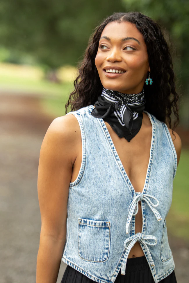 Rhea Black Bandana - Terpint