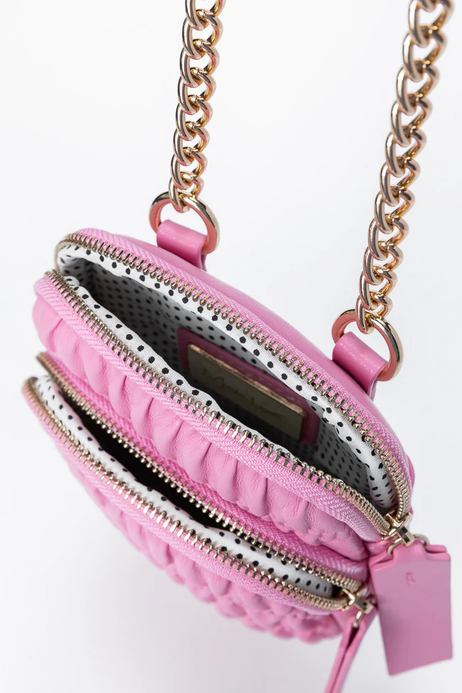 Pink Ruched Crossbody Purse DOORBUSTER - Terpint